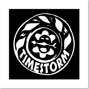 Timestorm Barometer Black Posters and Art